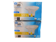 Great Value LED Spotlight 4 Bulbs PAR38 Dimmable Daylight 120W 150W Equiv