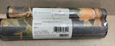 Ducks Unlimited Multi Color Nature Scene Border Imperial DU2191B Set Of 2 Rolls
