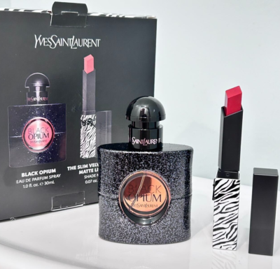 Yves Saint Laurent Opium セット Yves Saint Laurent - Black Opium - Gift Set - Ladies
