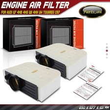 2x Engine Air Filter for Audi Q7 4MB 4MG Q8 4MN Volkswagen Touareg CR7 3.0L 4.0L