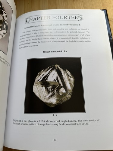 New Diamond Inclusions Book By Nizam Peters For Diamond Grading - Picture 10 of 12