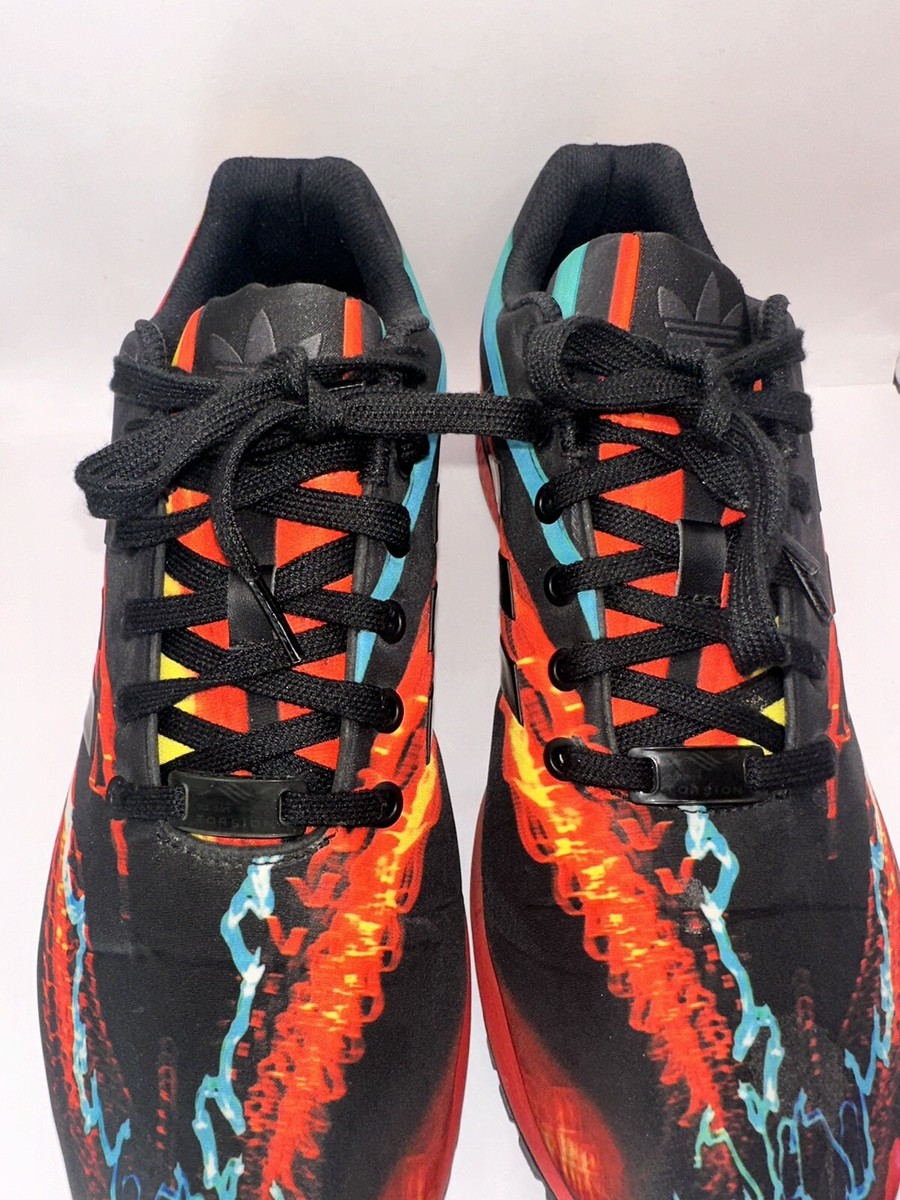 Adidas Originals Zx Flux B34140 Blurred Lights Size 10.5 Adidas Originals Zx Flux B34140 Blurred Lights Size 10.5