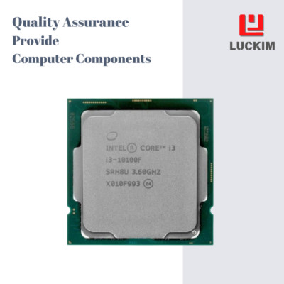 Intel Core i3-10100F CPU - Socket LGA 1200 4 Cores 8 Threads 3.6GHz 6MB L3 Cache