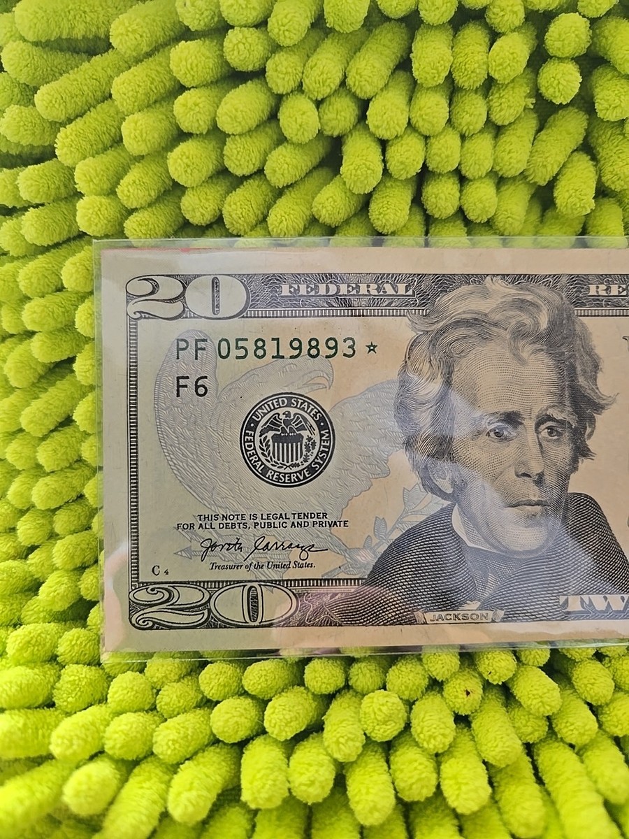 2017 A STAR NOTE, TWENTY DOLLAR BILL | eBay