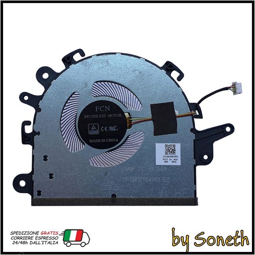 VENTOLA VENTOLINA FAN CPU COOLER PER LENOVO IDEAPAD V15-IKB 81YD V15-IIL 82C5 - Foto 2 di 4