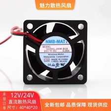 NMB 1608KL-05W-B39 4020 DC24V 0.08A 2-Wire Cooling Fan
