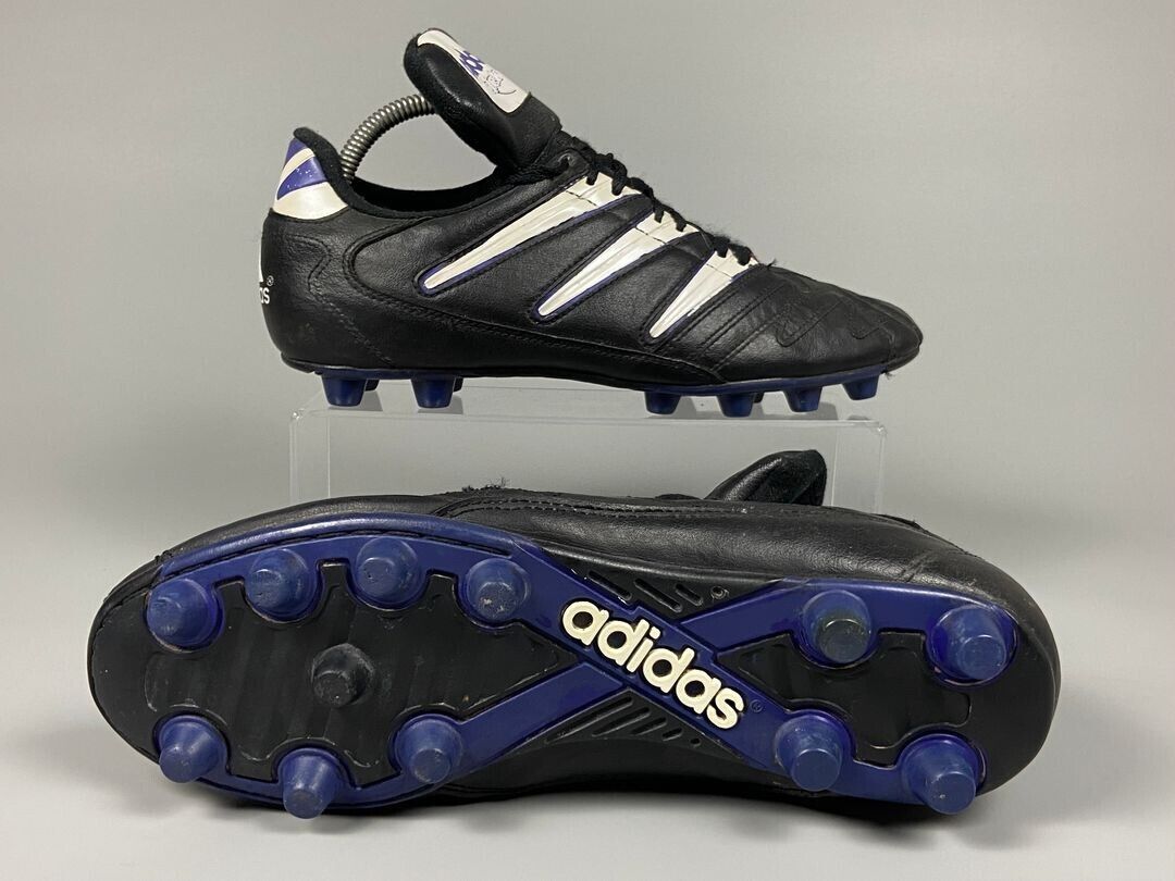 1995 Adidas Questra FG US 8.5 leather vintage soccer cleats 1995 Adidas Questra FG US 8.5 leather vintage soccer cleats