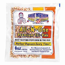 Great Northern Popcorn 1 Case Popcorn Portion Packs Kit Cinema 6 Ounce Pack o...