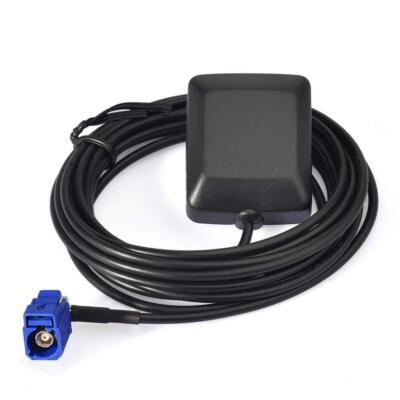 Waterproof Active Navigation Gps Antenna Fakra Blue C Female Right Angle Magneti
