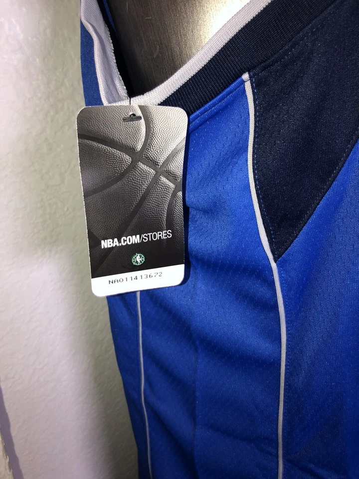 NIKE NBA DALLAS MAVERICKS DENNIS SMITH JR #1 SWINGMAN Icon JERSEY 48 Large New - Image 4 of 4