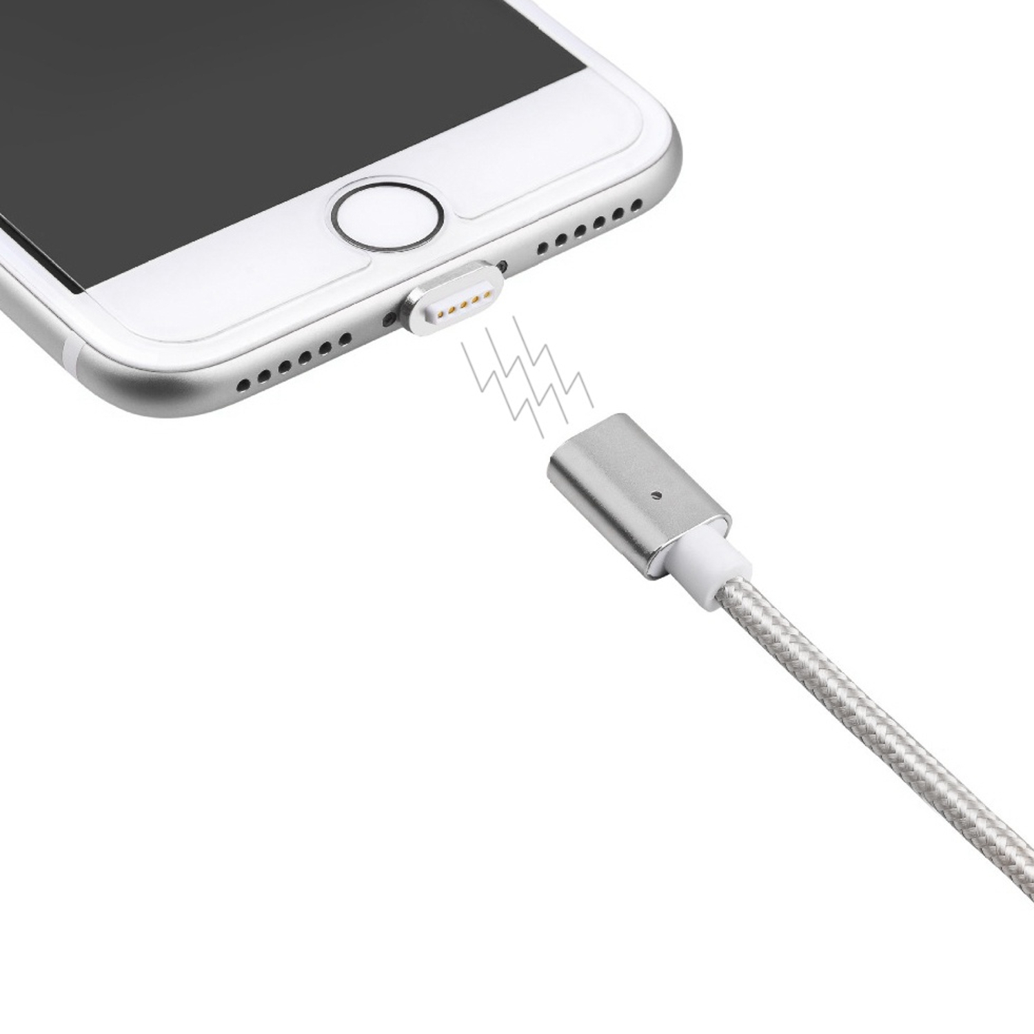 Ladekabel Datenkabel Magnet USB microUSB Lightning Type-C USB-C Android iOS NEU - Bild 4 von 23