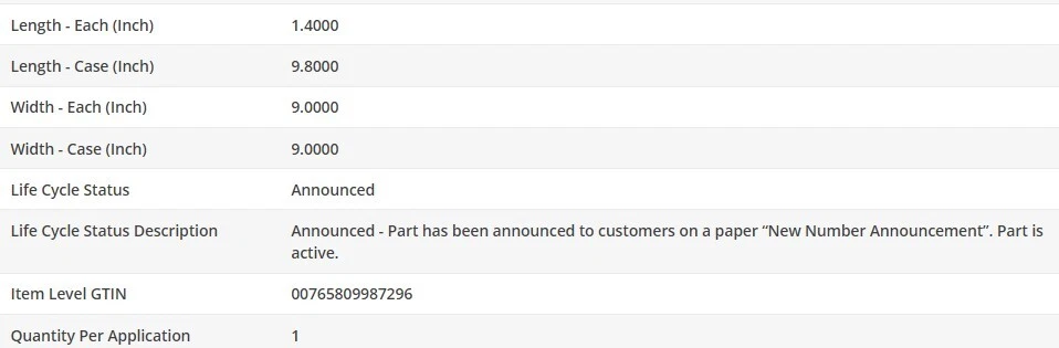 OEM Engine Oil Filter WIX for PONTIAC GRAND AM 1994-1998 V6-3.1L - Image 4 of 4