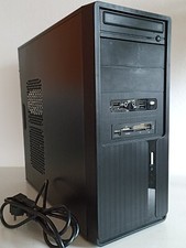 Desktop PC Tower AMD Radeon HD 8570 D Windows 10 PRO DVD USB Microsoft gebr.