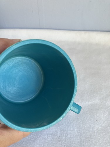 VTG Crayola Crayon Teal Mug,plastic,No Lid - Picture 7 of 8