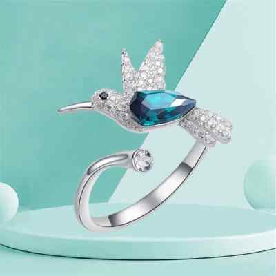 Hummingbirds Opens Rings Party Girls Holiday Decorations Birthday Gifts