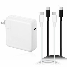 61W USB C Power Supply for Apple MacBook Pro 13 inch USB C Power Cord
