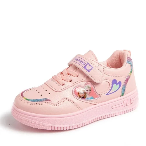 Mädchen Prinzessin Sneakers Kinder Casual Sportschuhe Lederschuhe Laufschuhe - Bild 6 von 10