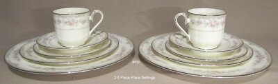 Noritake Shenandoah 9729 Lot of 2 - 5 Piece Place Settings (10 Pieces) PERFECT!