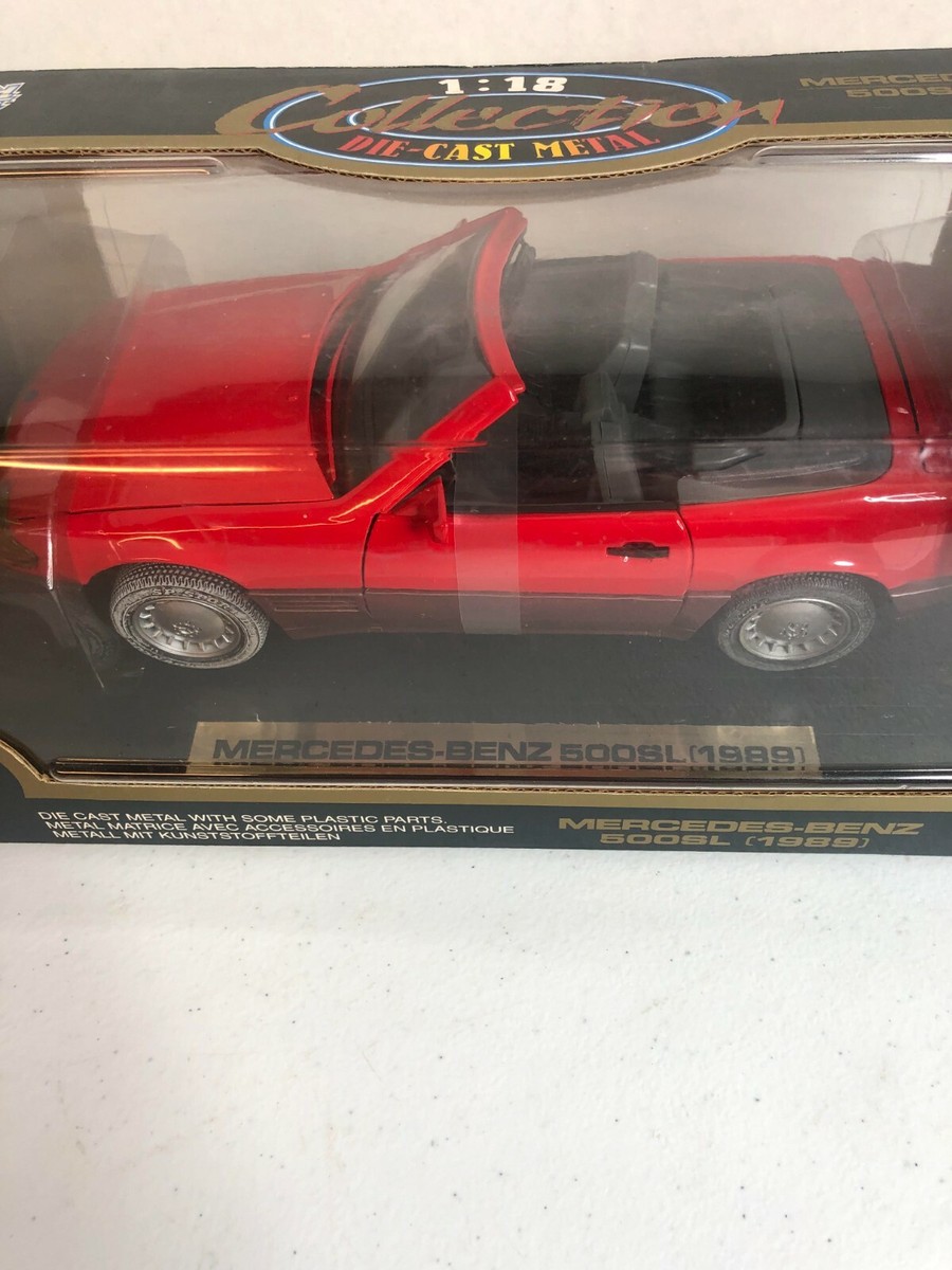 Road Tough 1989 Mercedes Benz 500SL 1:18 Diecast NIB | eBay