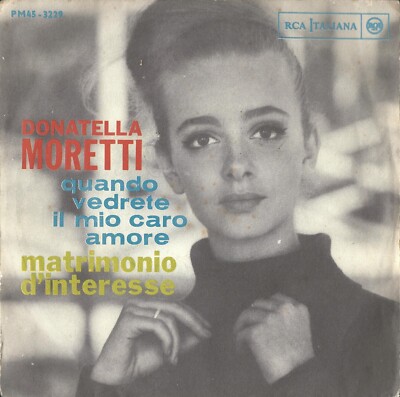 Donatella Moretti   When You See My Dear Love / Marriage Of Interest
