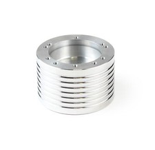 3/4" Keyway Marine Boat Steering Wheel Hub Adapter Polished Grant  5 and 6 hole