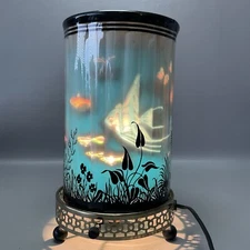 Rare Econolite Tropical Fish Motion Lamp 1954 Works!!!