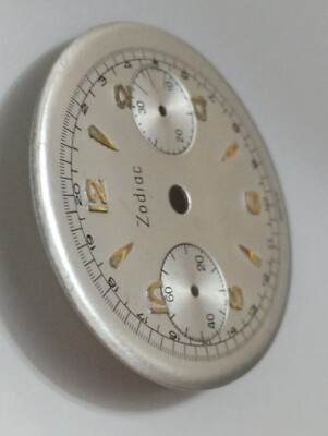 Zodiac chronograph vintage: Dial N.O.S 30.7mm-Valjoux 92 - Collectors -Vintage