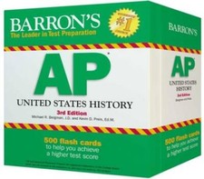 Barrons AP US History Flash Cards, 3rd Editio...
