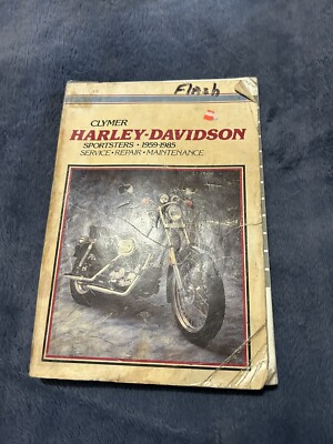 Harley - Davidson Clymer Repair Service Manual Book 59 - 85 Sportsters XLH XLS +