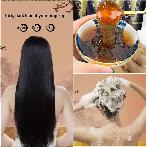 1-2PCS Ginger Plant Extract Anti-Hair Loss Hair Shampoo Natural Herbal Hair care - Picture 5 of 11