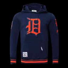 Pro Standard - MLB Detroit Tigers Retro Classic Men's Fleece Hoodie - Navy