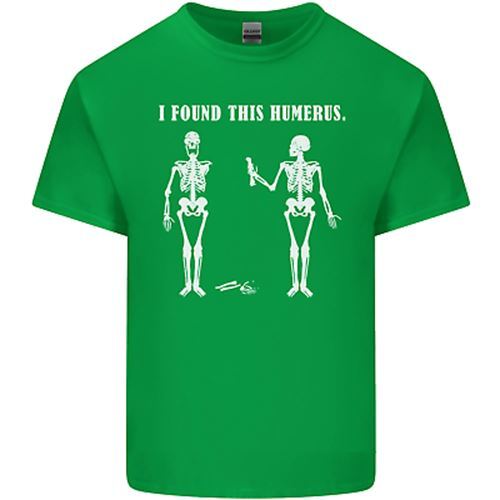 Funny Doctor Nurse 'I Found This Humerus' T-Shirt – Navy Blue Adult Humor Tee For Medical Professionals - View #5