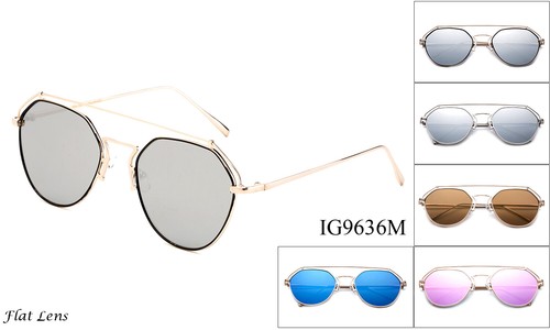 Venta al por mayor de gafas de sol a granel con marco de metal de moda 12-120 pares para mujeres, adolescentes - Imagen 14 de 24