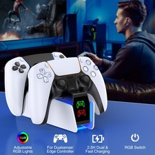 For Playstation 5 PS5 Stand Cooling Fan + Dual Controller Charging Dock Station — image 11