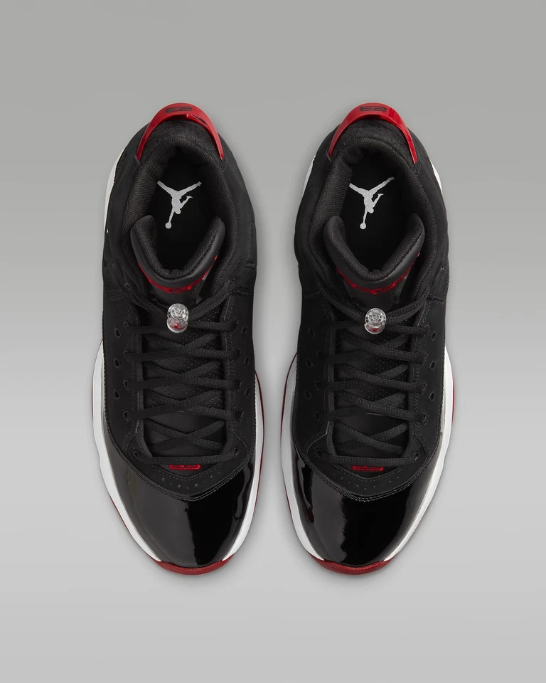 Nike Air Jordan B'Loyal Bred Playoff Black Gym Red White 315317-026 Men's NBY - Image 4 of 4