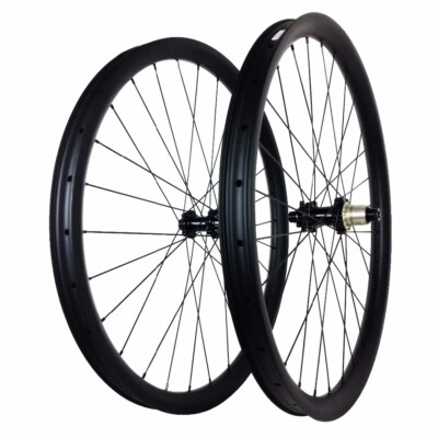 26inch DH Mountainbike Carbon Radsatz 40X32mm Schlauchlos Versiegelte Lager Nabe