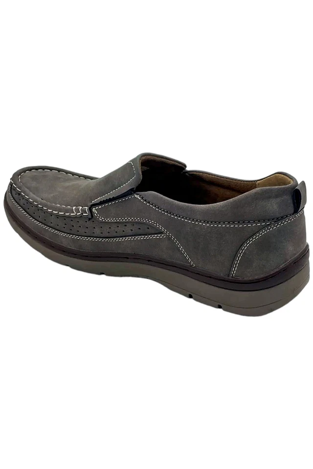 Aston Marc Men's Slip On Comfort Casual Gray - Image 3 of 3