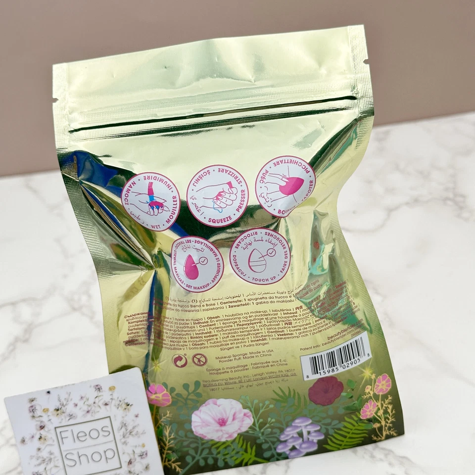 Beautyblender Little Wonders Set Esponja de Maquillaje + Power Puff - Sellado y Auténtico Foto 3 de 3