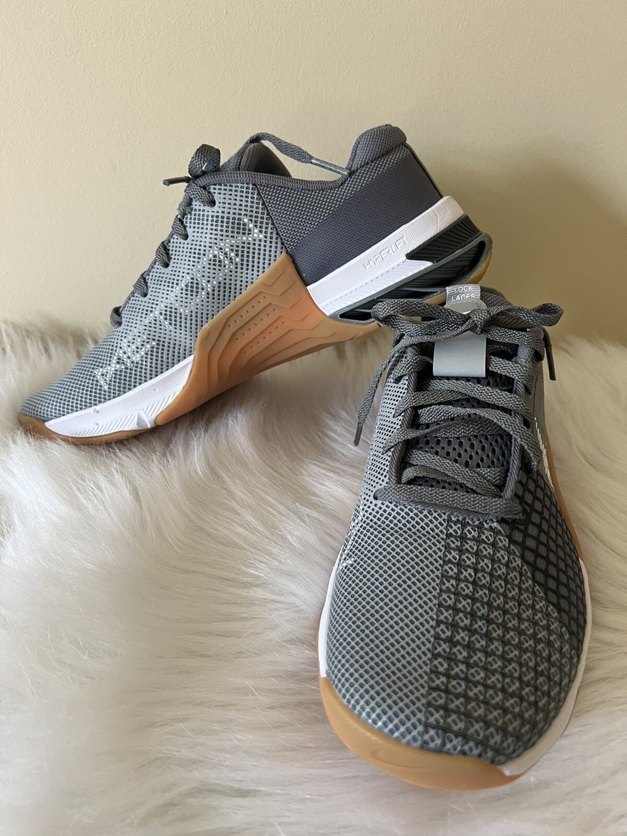 Mens Size 6 Nike Metcon 8 Smoke Grey Gum White Training  display picture 1
