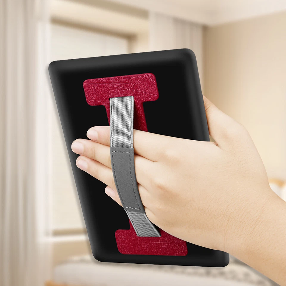 Tablet Handed Grip Strap Holder Tablet Hand Holder for 6-8 Inch Kindle (Red) - Image 2 of 4