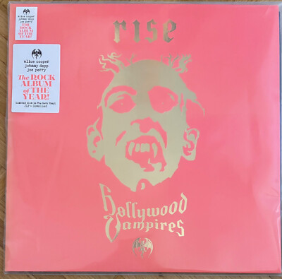 Hollywood Vampires - Rise - Limited Edition (Glow In The Dark) 2x Vinyl - NM