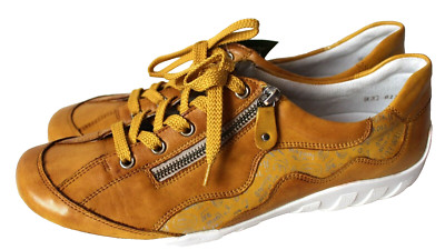 Herren Leder Schnürschuh  Remonte   Senf  Gr. 45   NEU