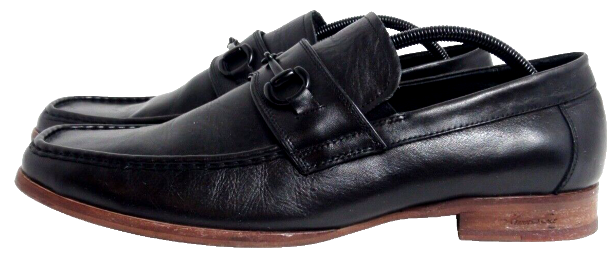 KENNETH COLE Men’s Black Leather Horse-bit Collin Bit Loafer Size 9.5 KENNETH COLE Men main image 4