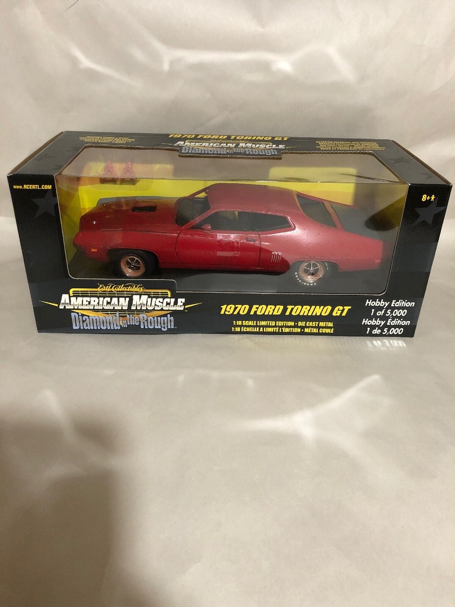 1970 Ford Torino Red Unrestored 1:18 Ertl American Muscle 32992 | eBay