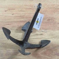 Haken Garderobenhaken Gusseisen Deko Anker Haken Maritim KZS1901A-B