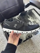 NEW On Cloud Mens Size 14 Black White Mesh Cu...