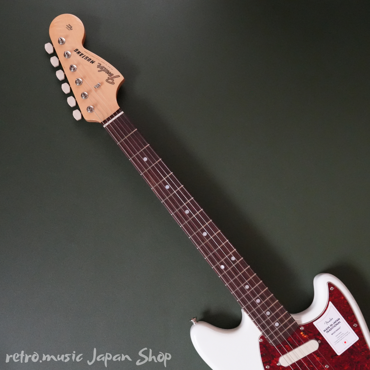 Fender Made in Japan Traditional 60s Mustang Olympic White
