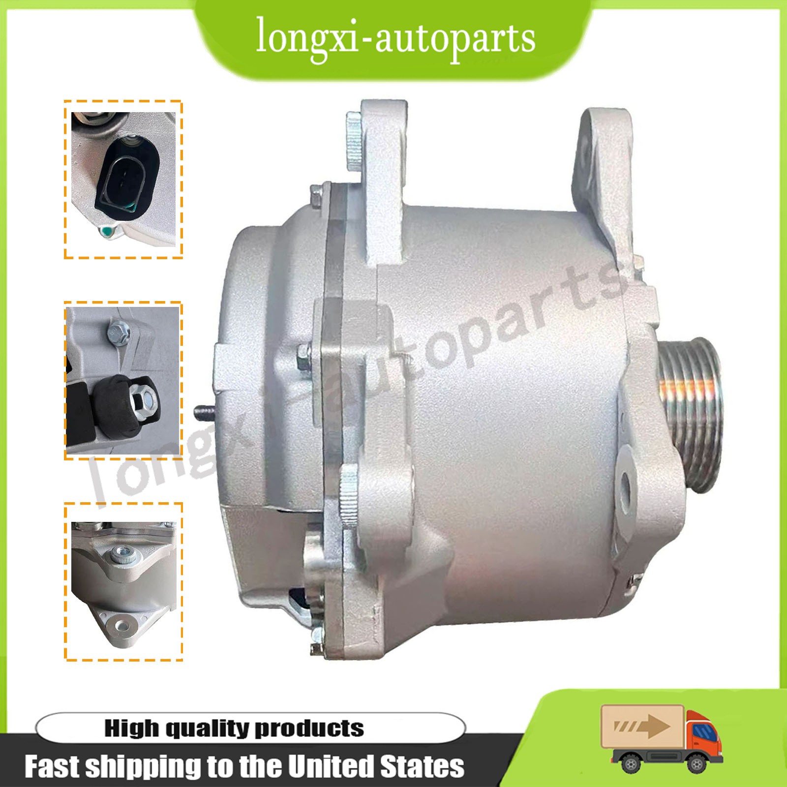 Alternator 07C903021J Fit For Bentley Continental 06-12 Flying Spur,06-10 GT GTC