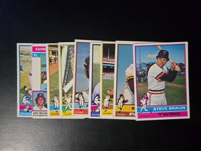 1976 TOPPS BASEBALL CARD #183-253 ''PICK A CARD''