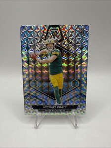 2024 Panini Mosaic Rookies #400 Silver Mosaic Prizm - Michael Pratt - (RC)